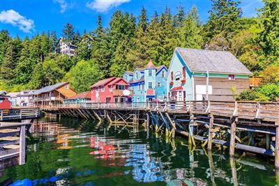 Creek Street in Ketchikan